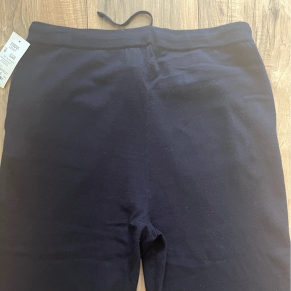 $328 PER SE by CARLISLE Cashmere Blend Knit Jogger Drawstring Pants Ankle Zip M - Picture 9 of 14